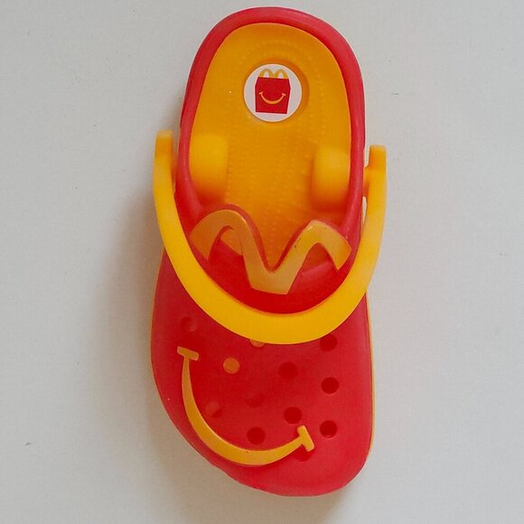 McDonalds x Crocs MINI Crocs Happy Meal Toy Key Chain BNIP GOLDEN ARCHES #1 - Picture 2 of 15